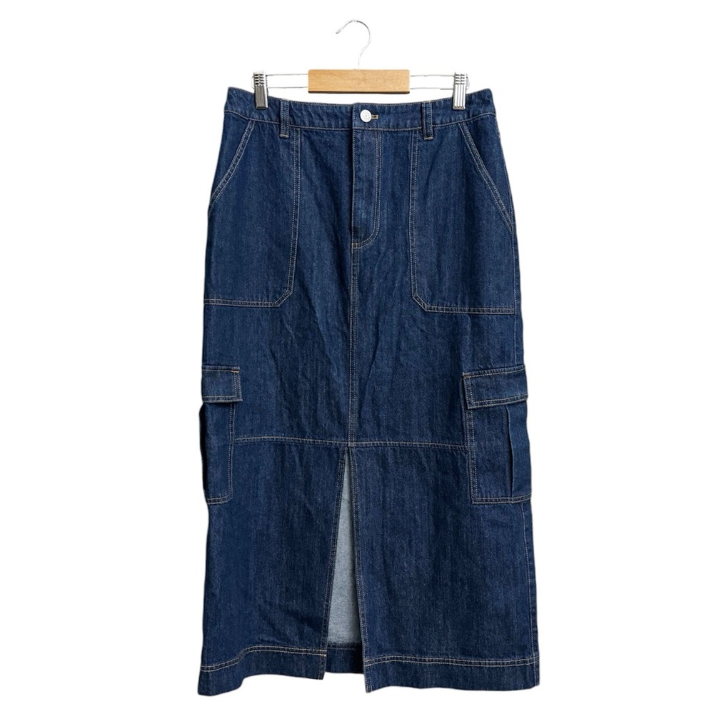 NWT Rails Tasha Denim Midi Skirt - Picture 2 of 7